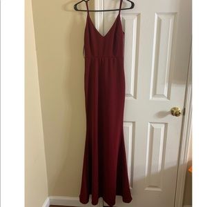 Lulu's Dresses - Infinite Glory Wine Red Maxi Dress Lulu's Dresses - Infinite Glory Wine Red Maxi Dress